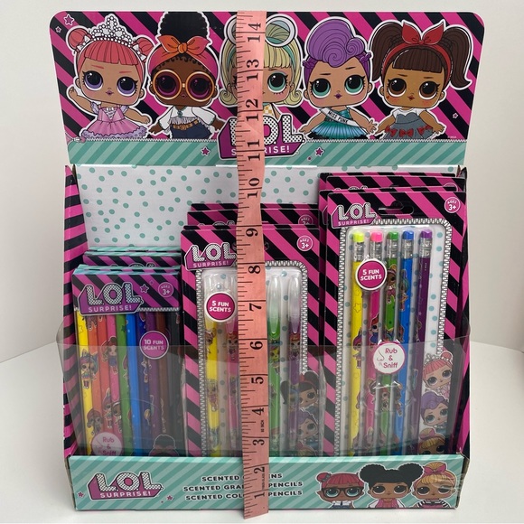 ENTIRE DISPLAY of LOL Scented Gel Pens & Pencils!! - Picture 6 of 11